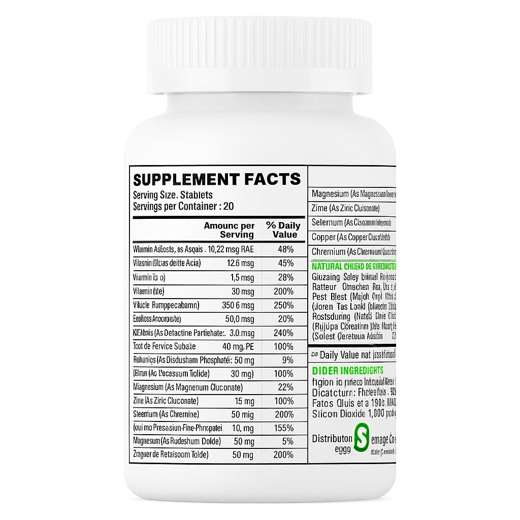 Inner Man Gold Sanapac tablets closeup for daily wellness.