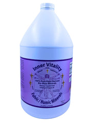 Inner Vitality Fulvic Humic Mineral Blend bottle for daily vitality and nutrient absorption.