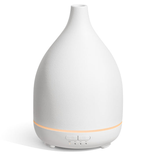 InnoGear 300ml ceramic diffuser front view for stylish home aromatherapy.