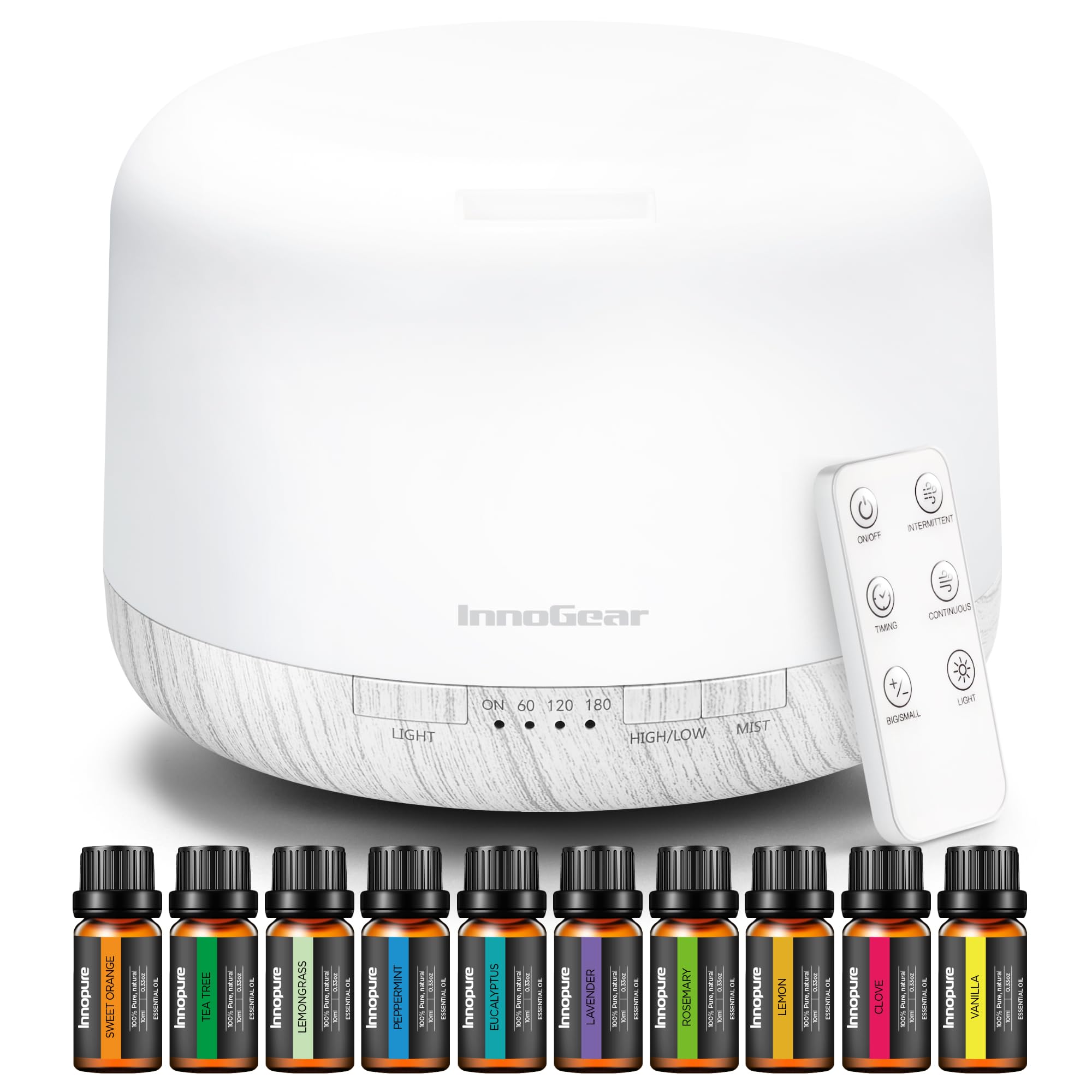 InnoGear diffuser ideal for home, office, or spa-like spaces.