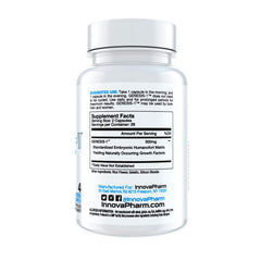 InnovaPharm GENESIS-1 capsules close-up emphasizes potency and easy dosing.