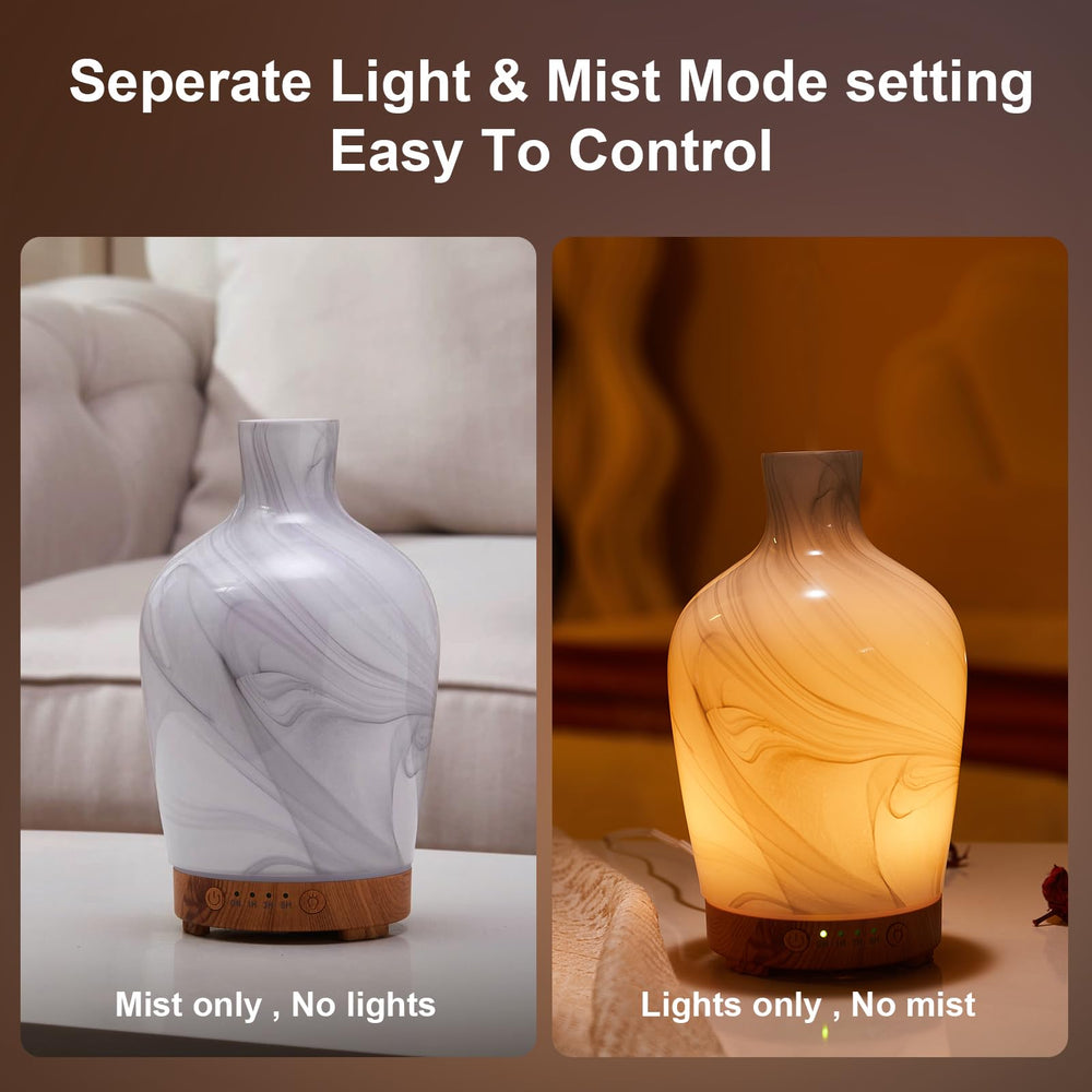 Inrorans continuous mist mode provides steady aroma and humidity