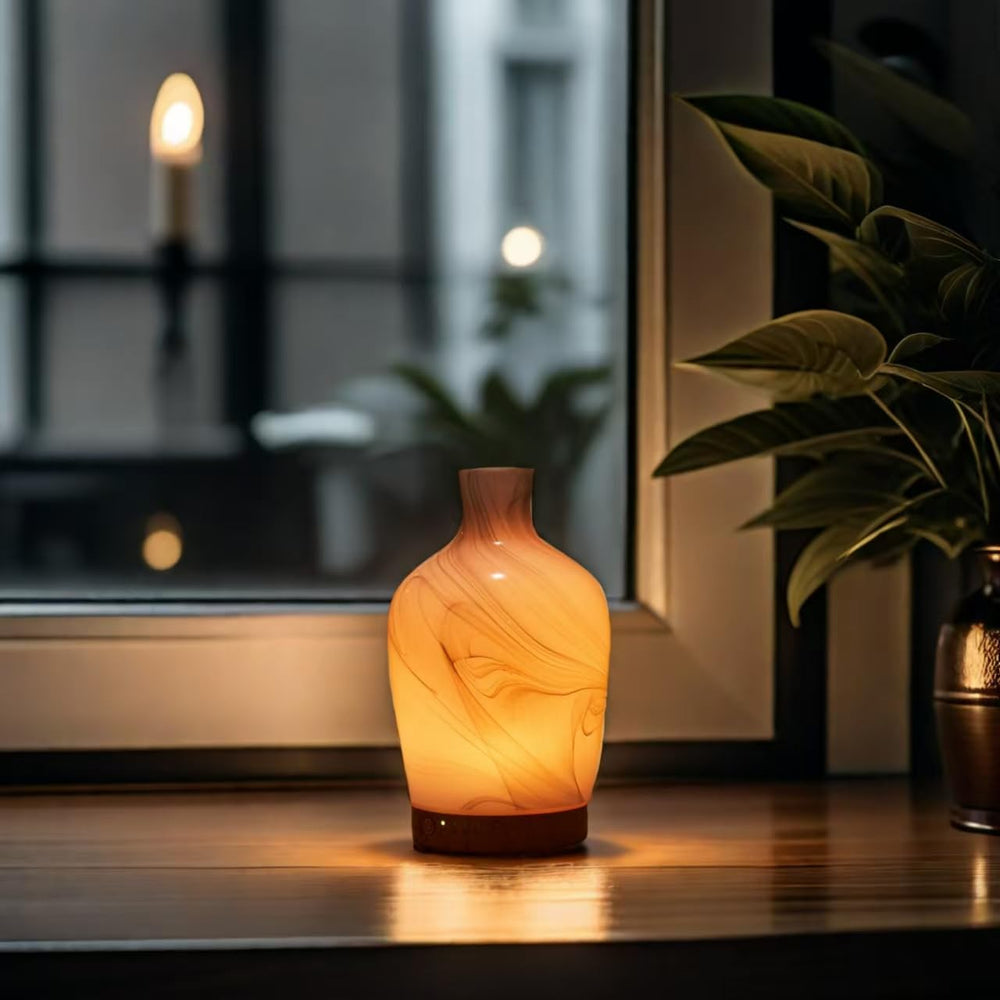 Inrorans ultrasonic diffusion operates quietly for peaceful evenings