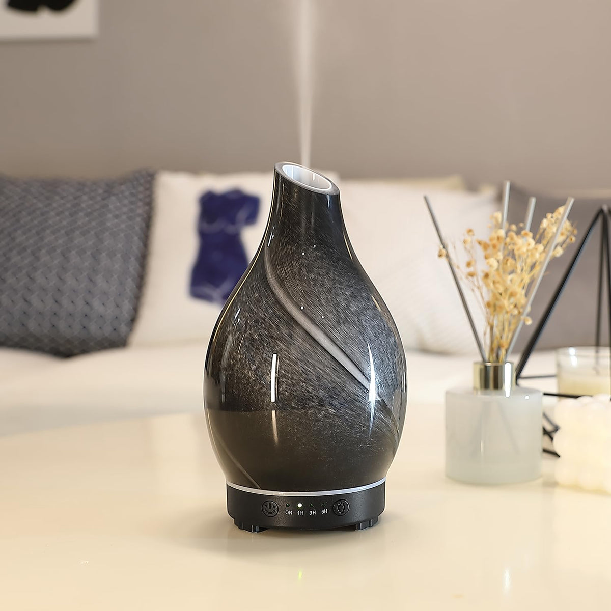 INRORANS Star River Diffuser with 160ml water tank for extended aroma diffusion