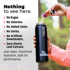 INSALTD grapefruit hydration packets delivering high-potency electrolytes with a refreshing bite