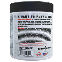 Insane Labz Bloodbath bottle front showcasing grape-flavored pump pre-workout
