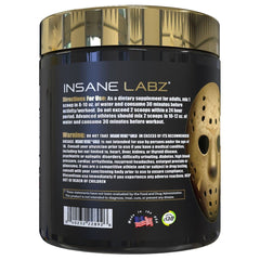 Insane Veinz Gold grape powder serving ready for mixing.