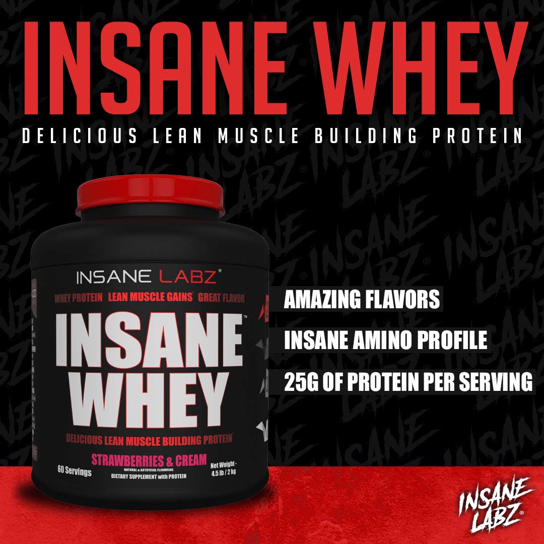 Insane Labz Insane Whey flavors pack highlights variety