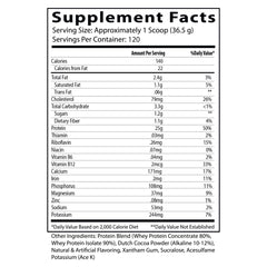 Insane Labz Insane Whey nutrition facts panel confirms 5 g carbs and 1 g sugar.