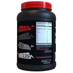 Insane Labz Insane Whey powder beside scoop, ready for post-workout fueling