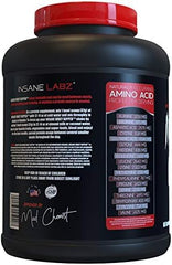 Insane Labz Insane Whey RIPPED vanilla shake in glass for macro‑friendly fueling.