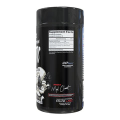 Insane Labz Psychotic Black Edition capsules close-up highlighting pre-workout energy