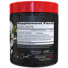 Insane Labz Psychotic scoop demonstrates precise serving for peak performance.