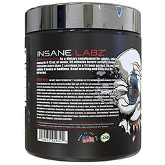 Insane Labz Psychotic Test powder pour highlights quick mixing and smooth texture.