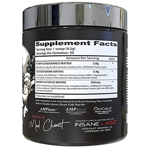 Insane Labz Psychotic Test scoop demonstrates precise dosing for consistent sessions.