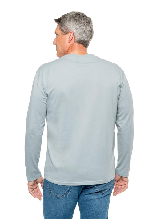 Insect Shield fabric detail shows breathable 70/30 cotton-poly blend for comfort