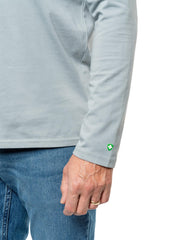 Pocket closeup highlighting front patch pocket for essentials