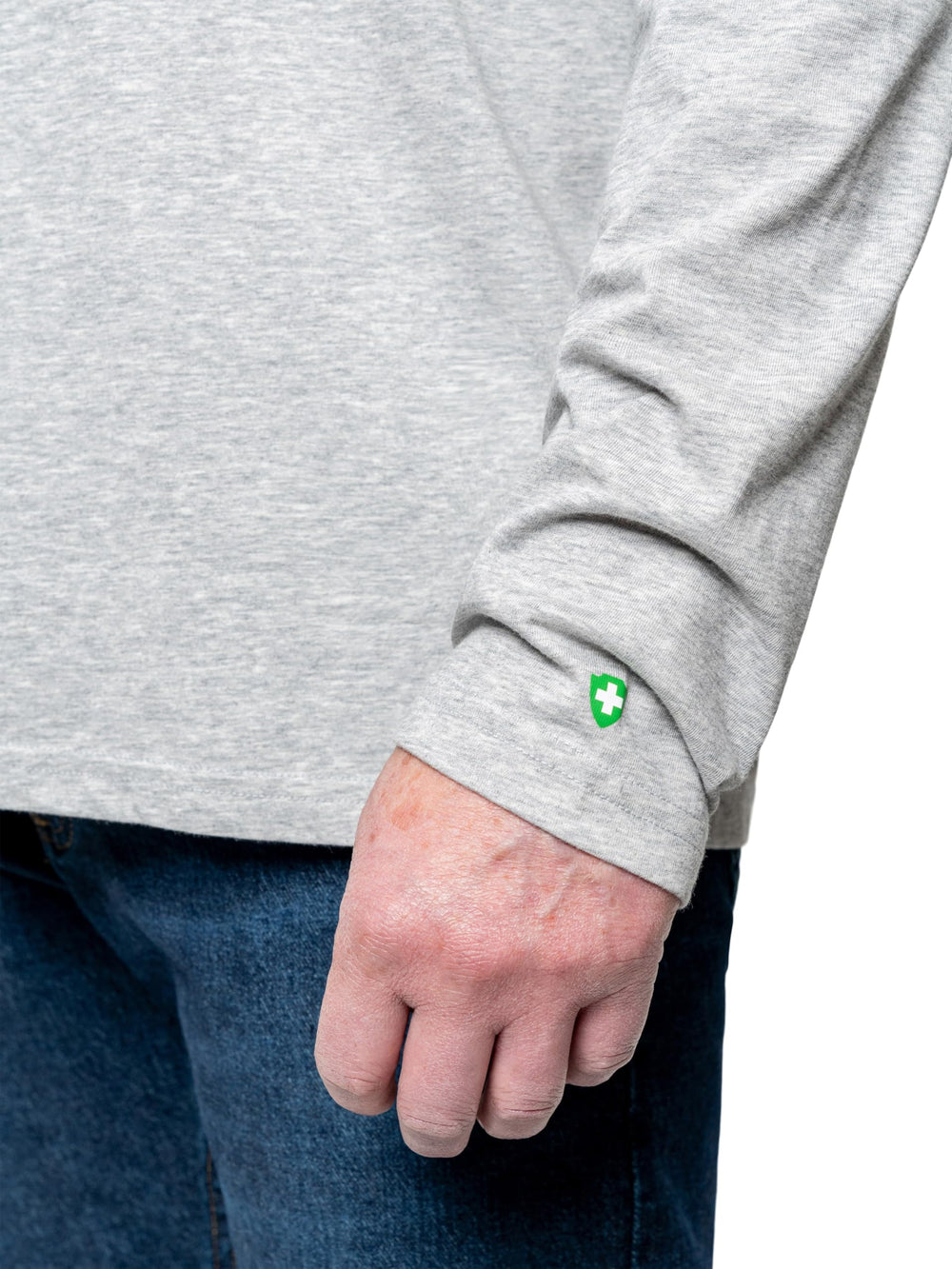 Insect Shield UPF tee outdoors for sun protection during outdoor activities
