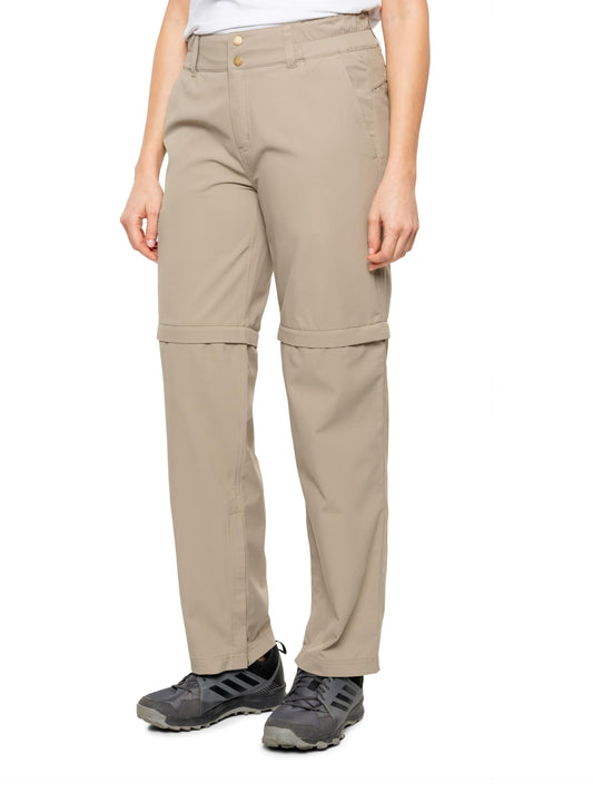 Insect Shield Women's Elements Lite Pant front view with breathable, repellent-treated fabric
