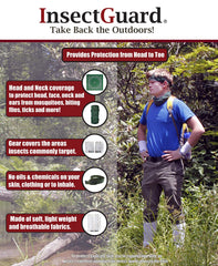 Soft, breathable fabric from InsectGuard keeps wearers comfortable