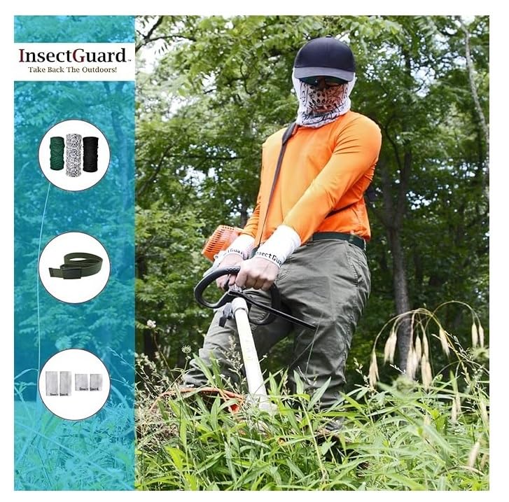 Soft, breathable fabric of InsectGuard gaiters keeps feet comfortable outdoors.