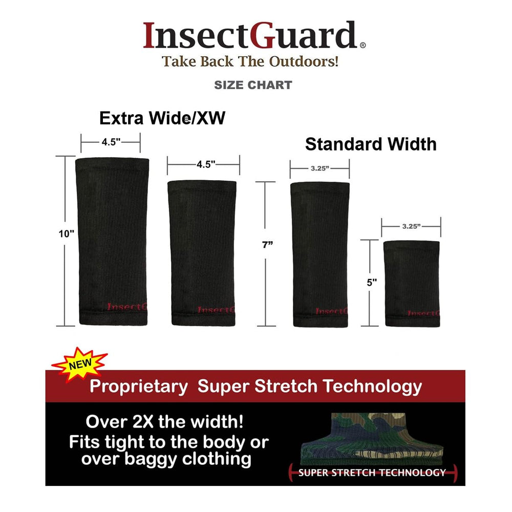 InsectGuard Tick Gaiters 7 inch gaiters protect legs from ticks.