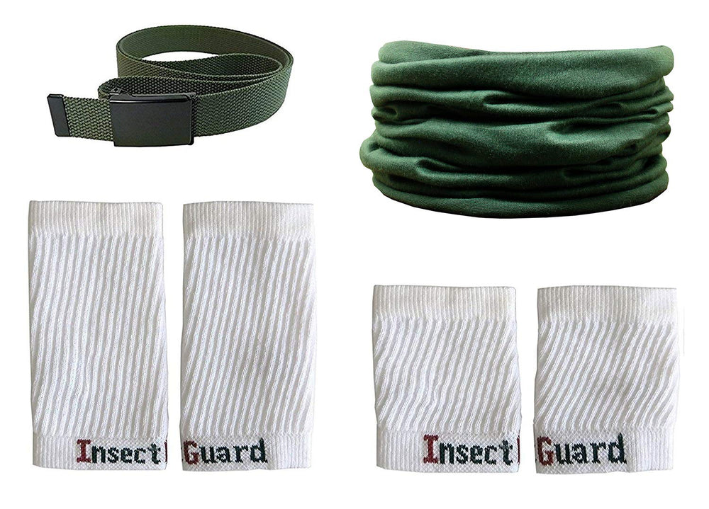 InsectGuard tick gaiters belt length adjustable for a comfortable fit