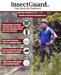 InsectGuard gaiters during outdoor hike showing breathable fabric.