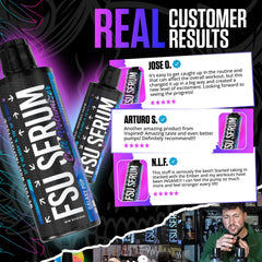 Inspired Nutraceuticals FSU Serum training shot illustrating intense pumps and vascularity