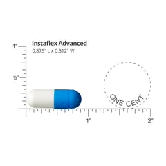 Instaflex Advanced packaging on shelf emphasizes doctor-formulated joint health solution