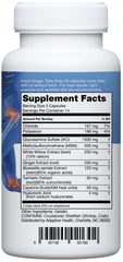 Instaflex capsules poured from bottle ready for daily use.