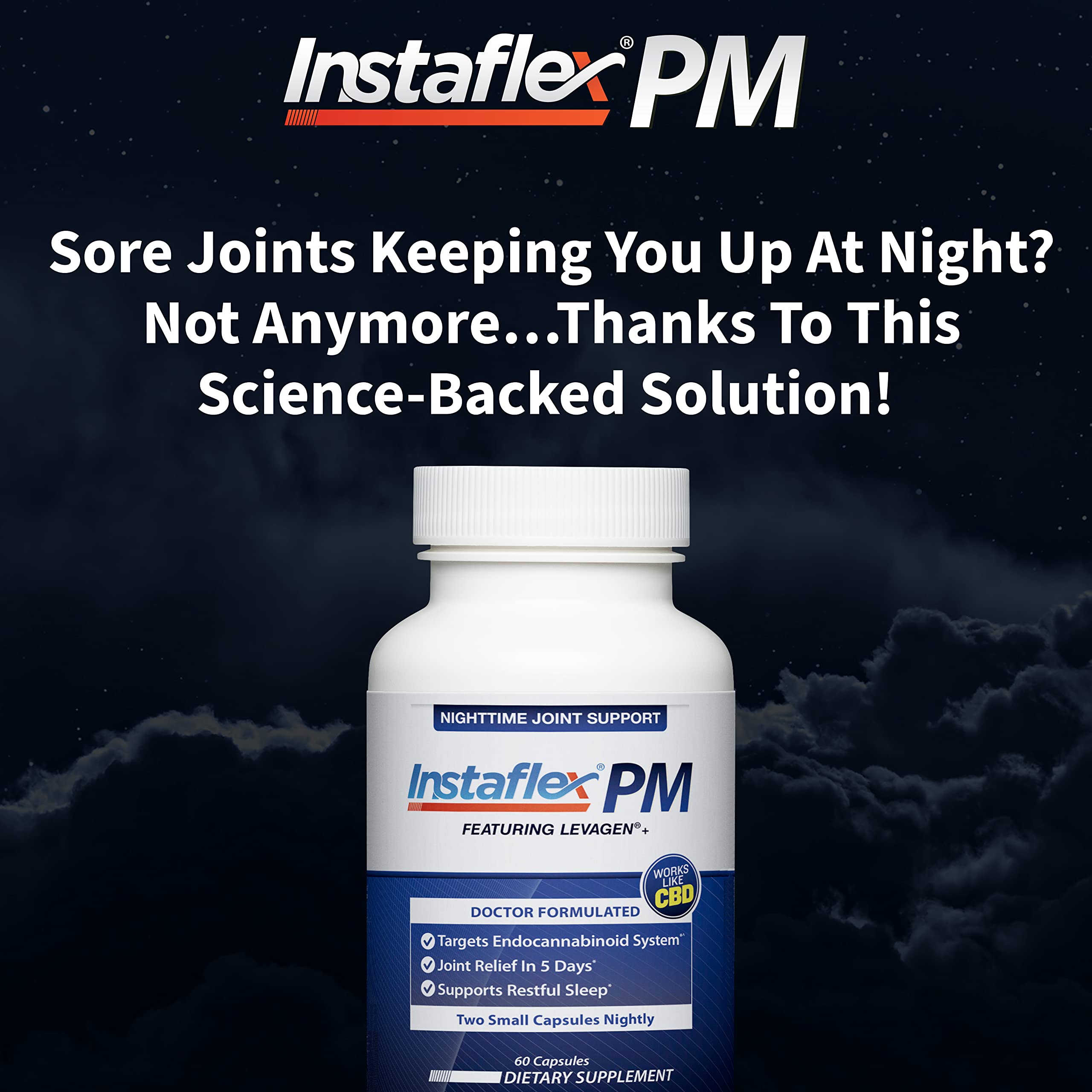 Instaflex PM doctor-formulated blend conveys trust and quality
