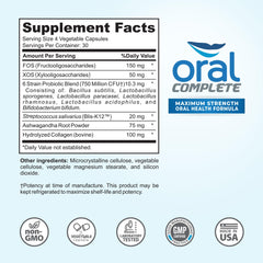 Instant Brands Oral Complete capsules featuring ashwagandha and collagen for daily wellness.