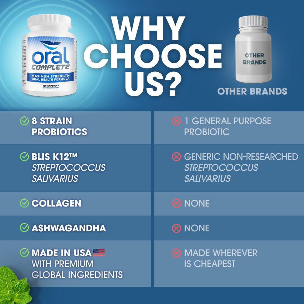 Instant Brands Oral Complete bottle on dresser conveys at-home dental care.