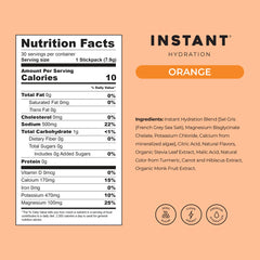 Instant Hydration hand-harvested French Grey Sea Salt enriches hydration with minerals