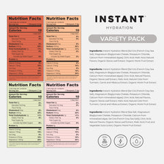Instant Hydration on-the-go sachet ideal for gym bag.