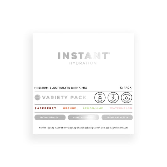 Instant Hydration Watermelon packets for refreshing hydration during workouts.