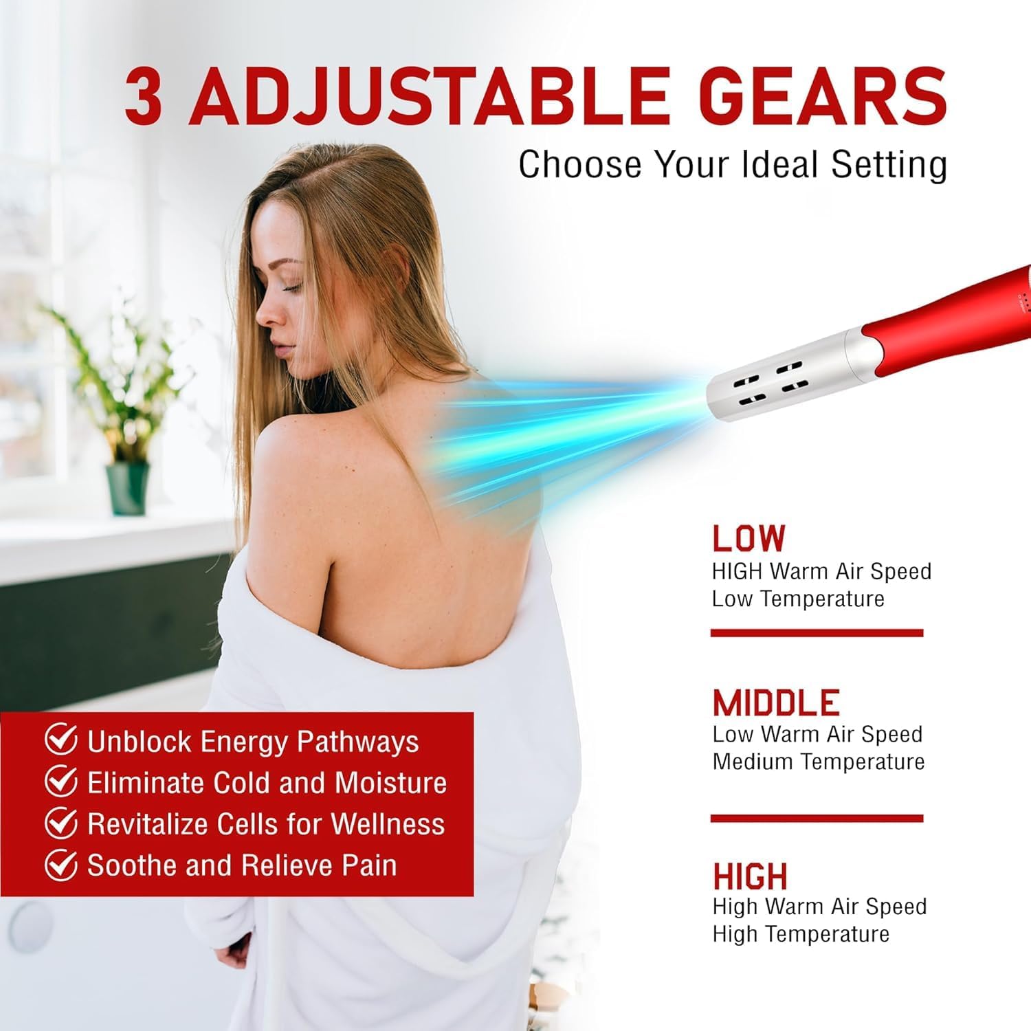 Portable InsurMedic wand in a compact travel setup for on-the-go wellness