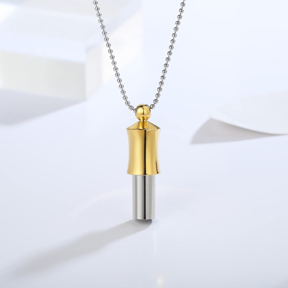 Insyoho meditation tuning necklace aids mindful breathing during yoga