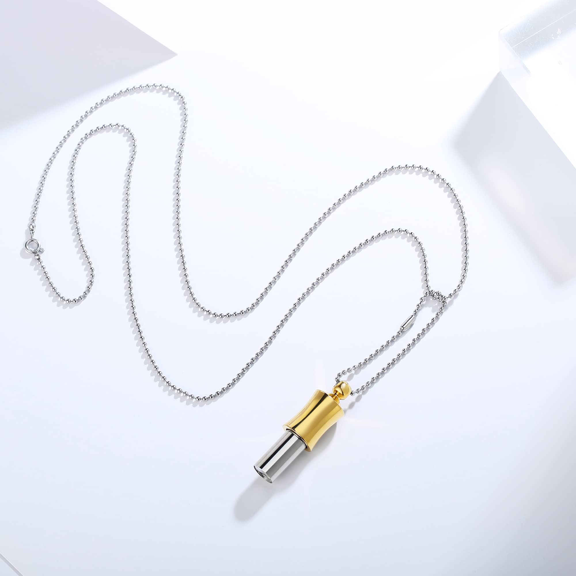 Insyoho mindfulness gold necklace for stress relief and concentration