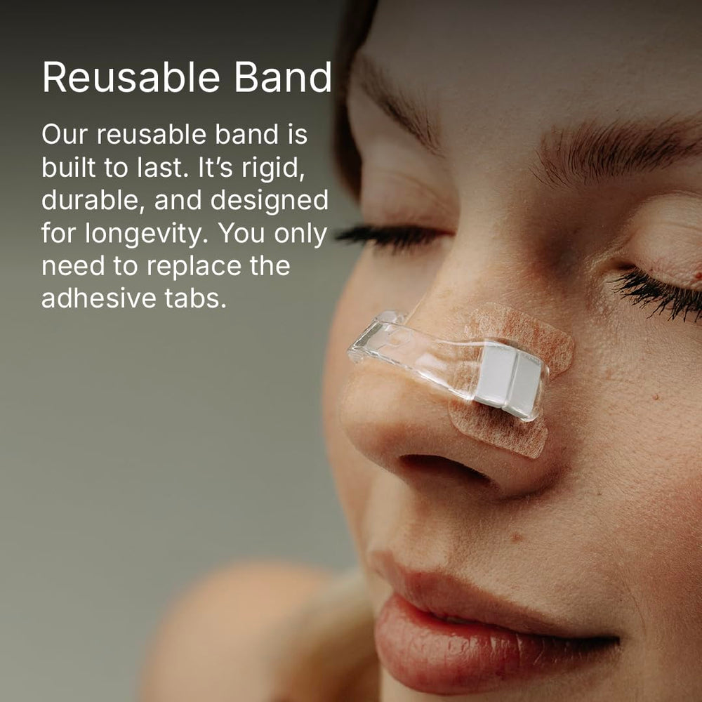 Intake latex-free nasal aid reduces irritation risk for sensitive skin.