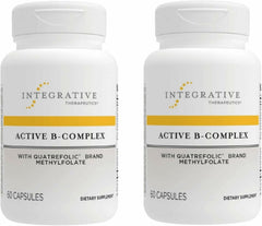 Integrative Therapeutics Active B-Complex bottle pour supports daily energy for busy schedules.