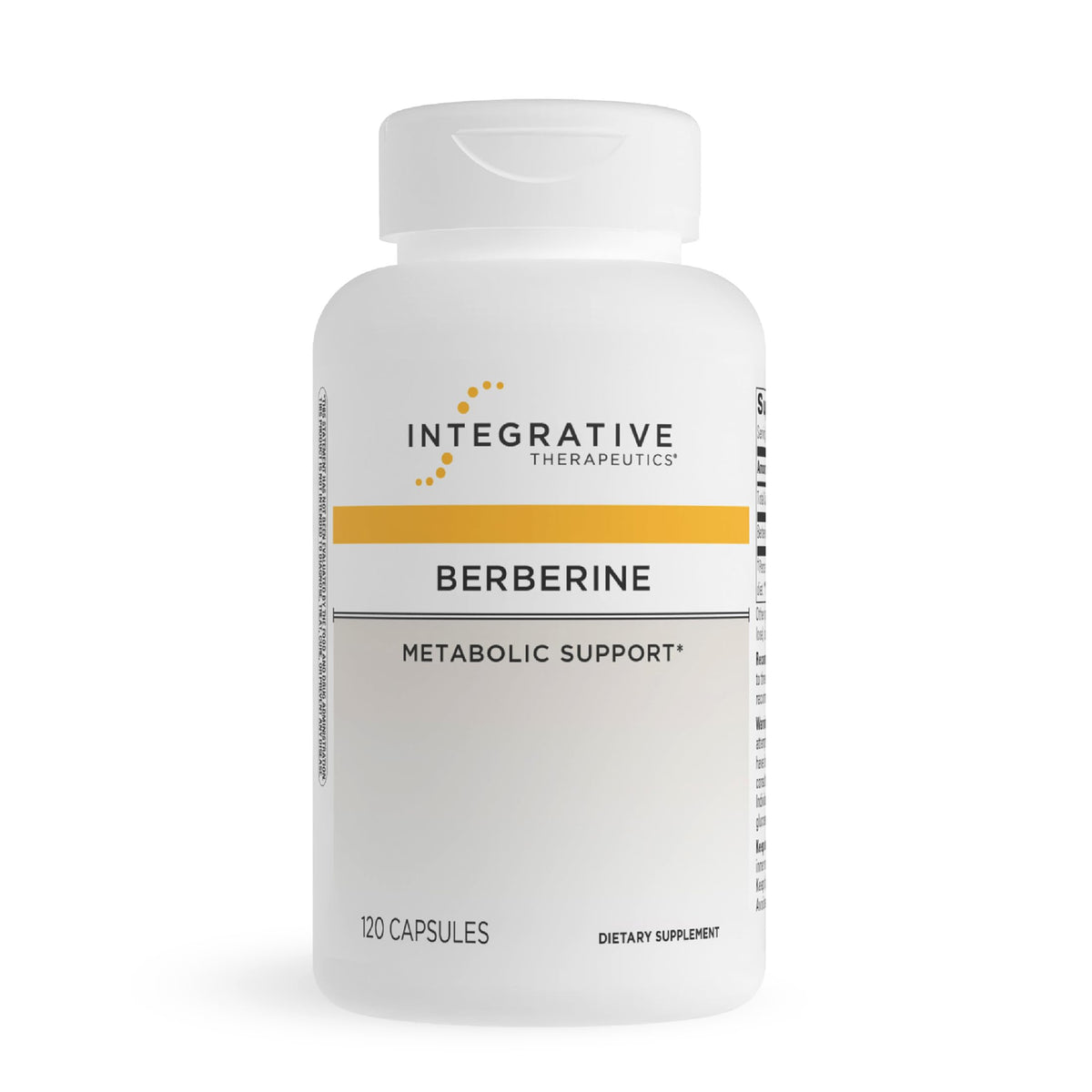 Integrative Therapeutics Berberine bottle front view for daily metabolic support