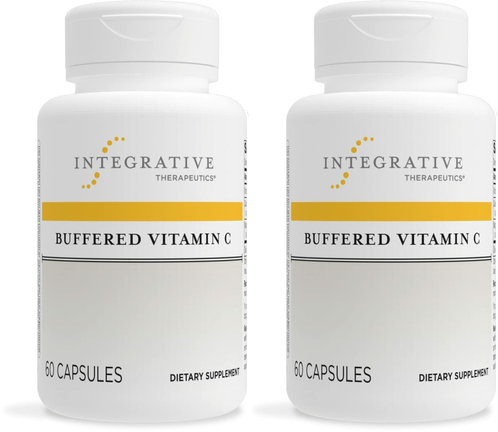 Integrative Therapeutics Buffered Vitamin C bottle showing daily antioxidant support