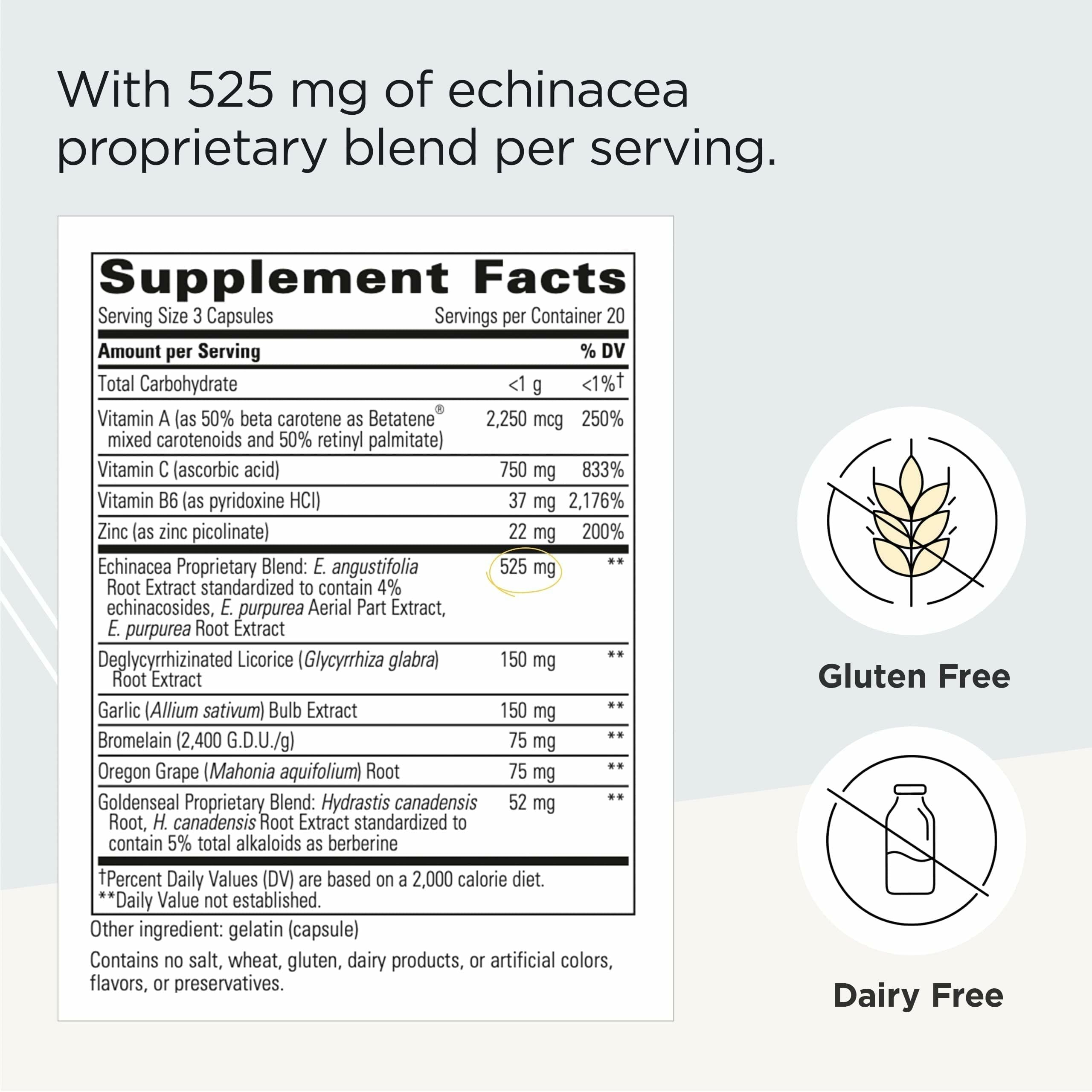 EHB label close-up highlighting ingredients and brand trust.