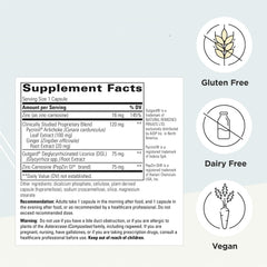 Capsules close-up of Integrative Therapeutics Heartburn Advantage, 60 capsules