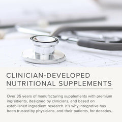 Integrative Therapeutics Indolplex packaging badge emphasizes gluten-free and dairy-free ingredients