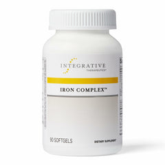 Integrative Therapeutics Iron Complex bottle label for quick identification