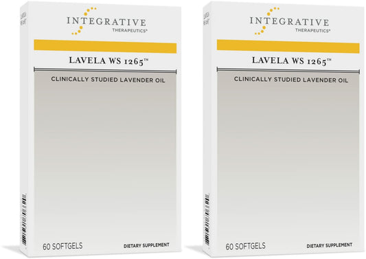 Integrative Therapeutics Lavela WS 1265 bottle front promotes calm evenings.