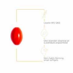 Integrative Therapeutics Lavela WS 1265 label detail explains stress and sleep support.